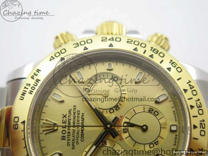 AAA Replica Watches 1:1 Daytona Dial Edition SA4130 Noob 3181 Bracelet Case 904L Bright 116503 V SS YG and Best SS Gold 0104